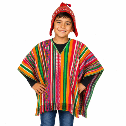 Poncho coya crosti x1