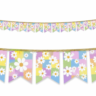 Banderin florcitas x1