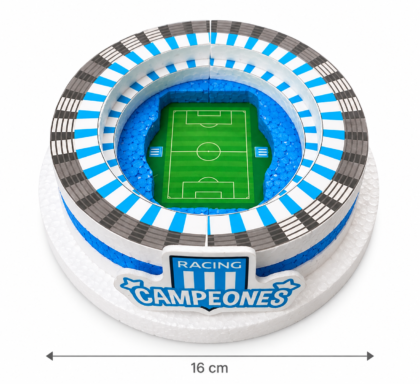 Adorno cancha replica el cilindro (racing) x1