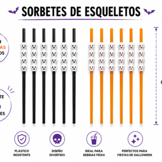 Sorbete Calaveras halloween x6