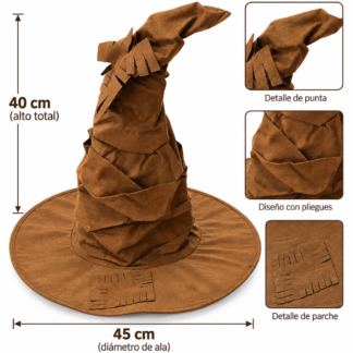 Gorro seleccionador harry potter x1