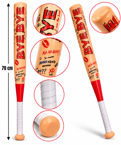 Bate harley queen plastico x1