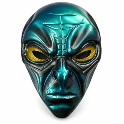 Careta plastica alien x1
