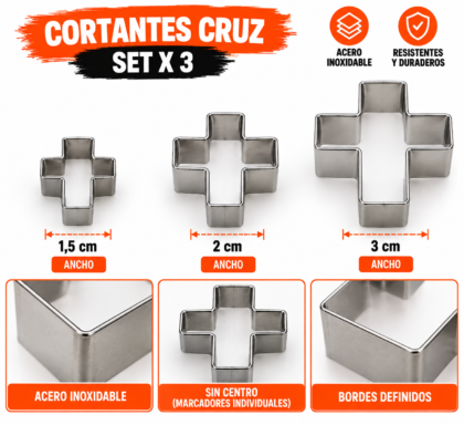 Cortante flogus cruz x3